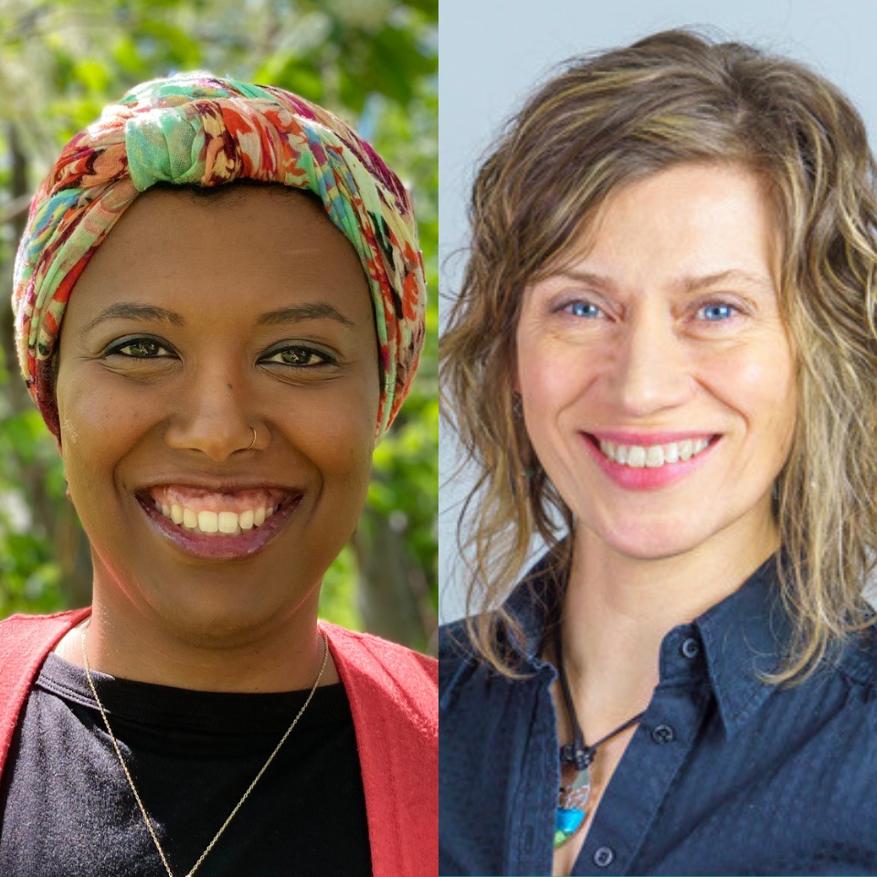 Marwa Fadol and Vicki Enns