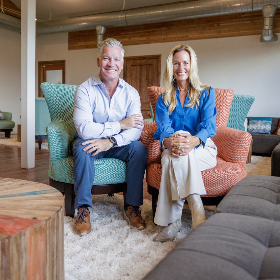 Jennifer Mulholland and Jeff Shuck